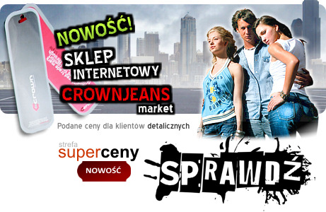 SKLEP CROWN JEANS - SUPER CENY!